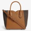 Michael-Kors-Shopper-Mae-Logo Braun