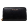 Michael Kors Brieftasche Jet Set Schwarz