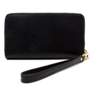Michael Kors Brieftasche Jet Set Schwarz