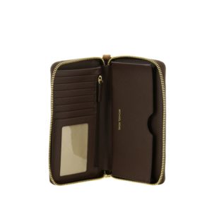 Michael Kors Brieftasche Jet Set Logo Braun