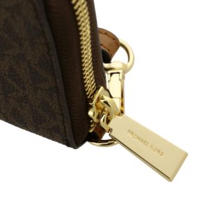 Michael Kors Brieftasche Jet Set Logo Braun